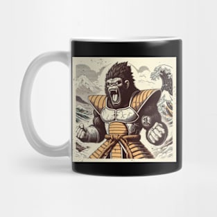 Great Ape with Katsushika Hokusai Mug